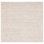 Tapis touffeté à la main de couleur unie Almus beige / ivoire