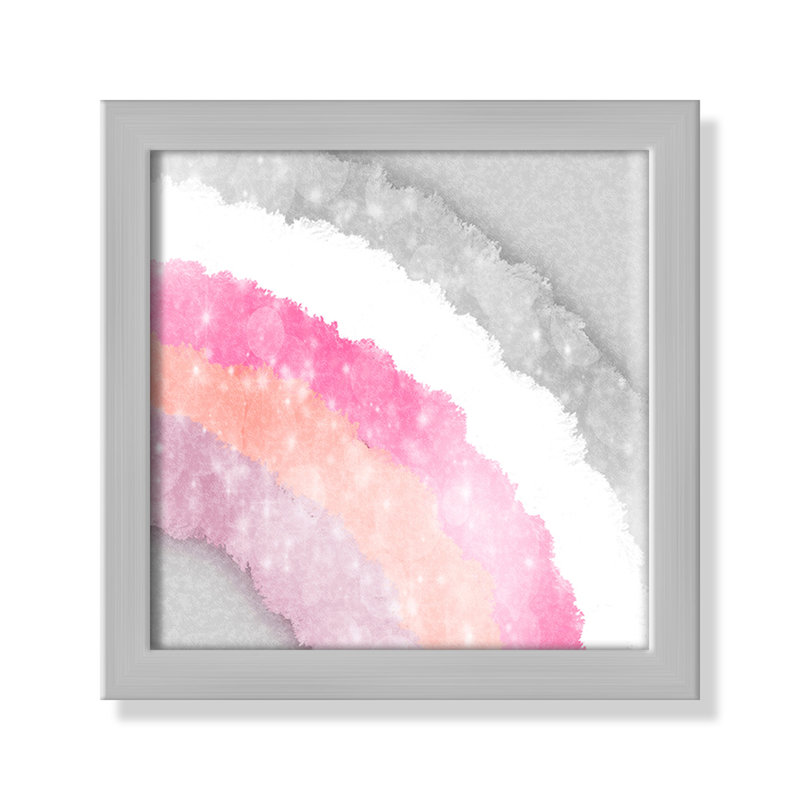 Décoration murale Treasure Sparkles 1 Kids, H 9 po x l 9 po x P 1,19 po, Encadré de boîte argent