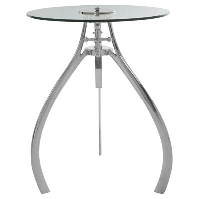 Lineville Round Metal Base Dining Table