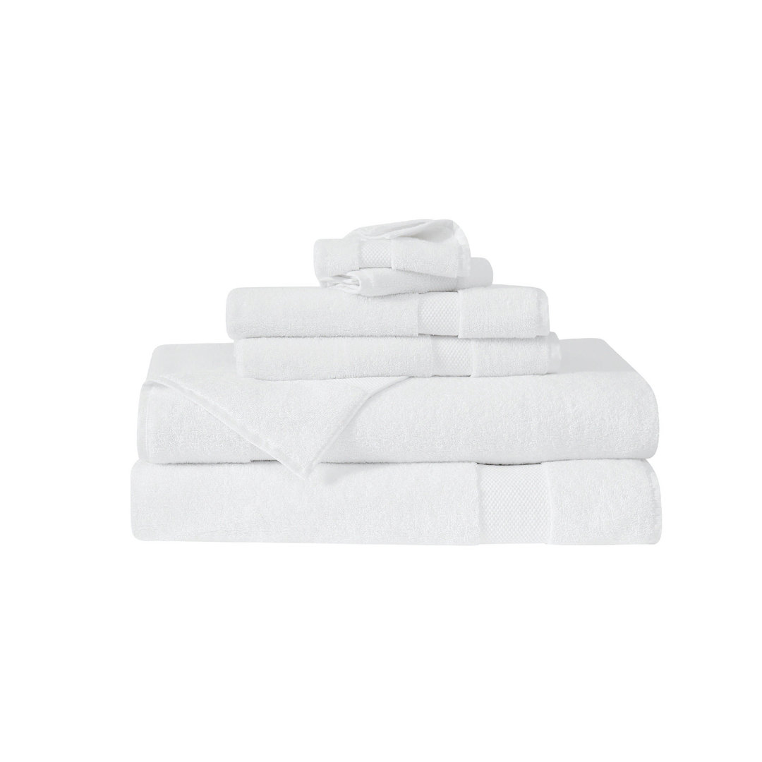 Hokku Designs Roma Oversized Luxe Turkish Cotton 6 Piece Towel Set Hokku Designs 