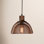 Single Light Metal Pendant