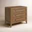 Table de chevet 3 tiroirs Adley