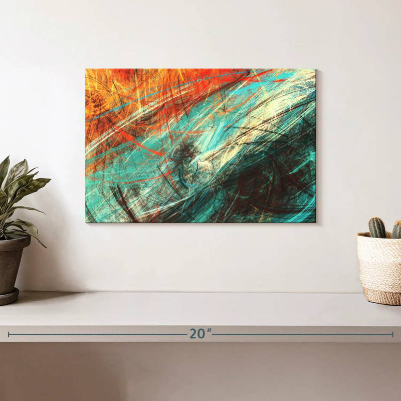 «Avery Elemental Clash Abstract», H 8 po x l 12 po