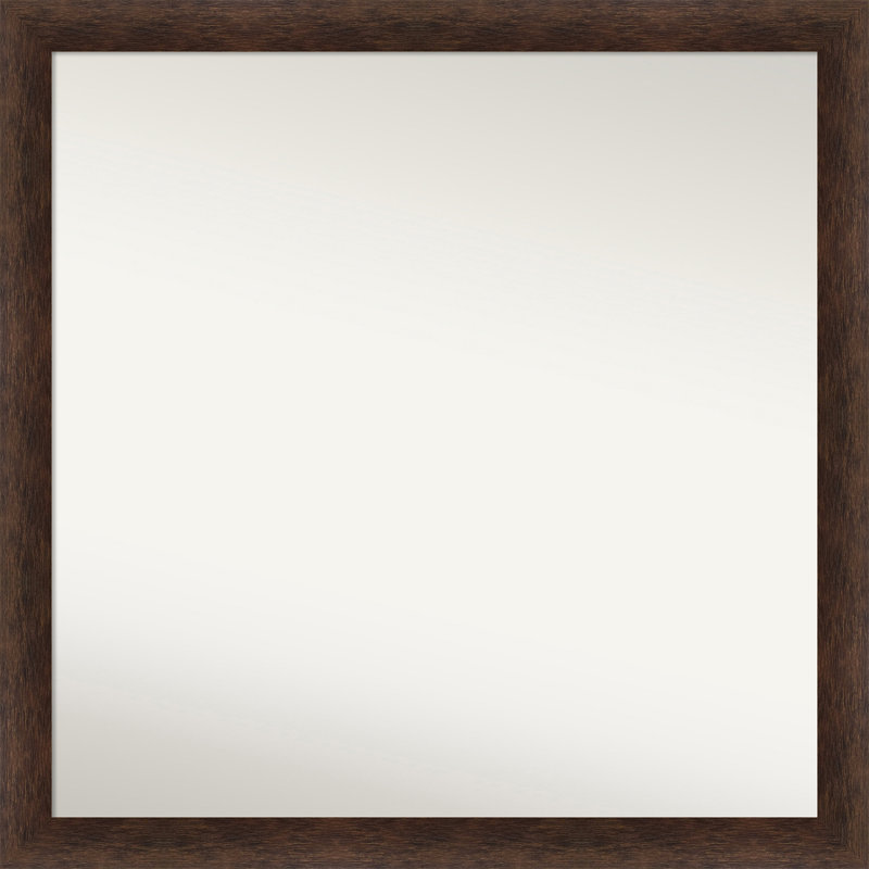 Miroir mural Hamin, 29 po x 29 po, Carré