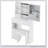 Compact Vanity Table With Extra Large Sliding Mirror, Multi-Layer Storage, And Cushioned Stool For Small Spaces-1124158639