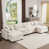 Velours côtelé beige sélectionné