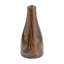 Vase de table en bois brun Aleshya