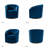 Holden Velvet Swivel Accent Chair-1378053374