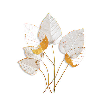 Handmade Decorative Metal Wall Accessory, 28.7 x 29.9 x 1.6 inches | 100% Metal, Unique Hand-Painted Design | Perfect for Living Room, Bedroom & Office Decor, Adds Character & Style to Any Space