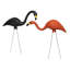 Spooky Spooky Halloween Flamingo Lawn Ornament Set