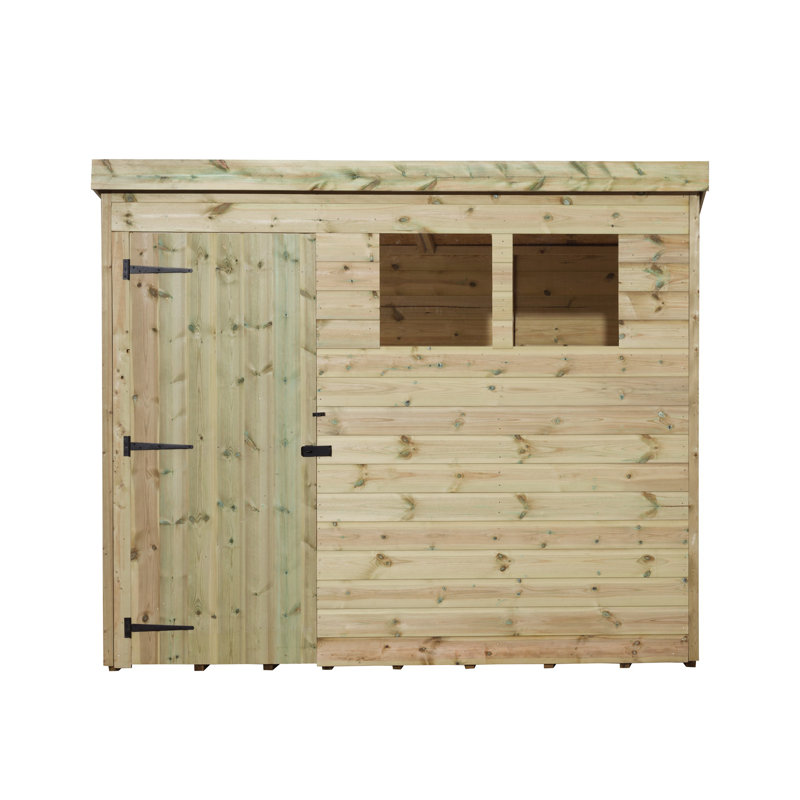 Shiplap Pent Wooden Shed, 7ft. x 3ft.