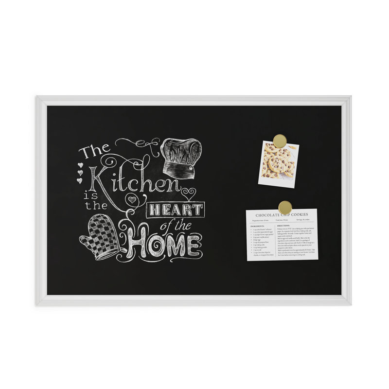Wall Slate Magnetic Small - 2' - 4' Bulletin Board