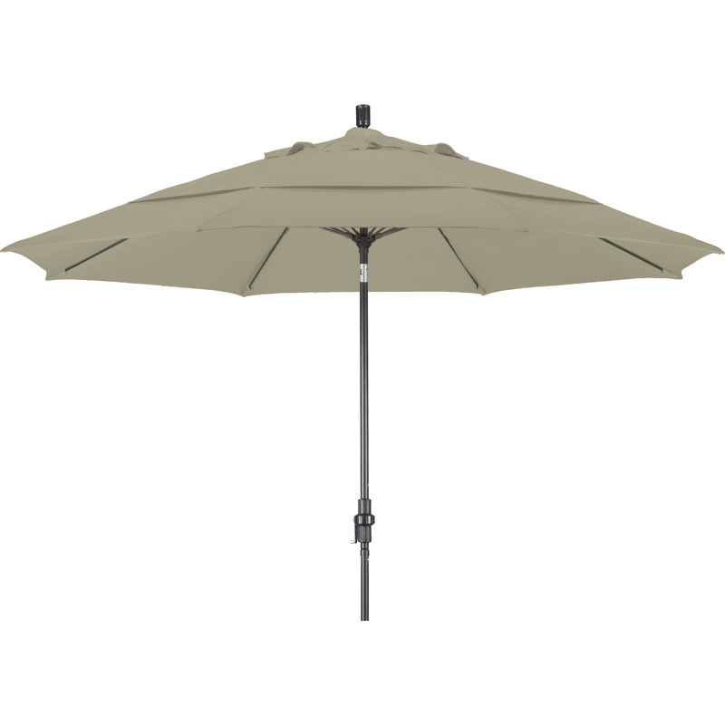 Parasol de marché 11 pi Brent, Taupe - Pacifica
