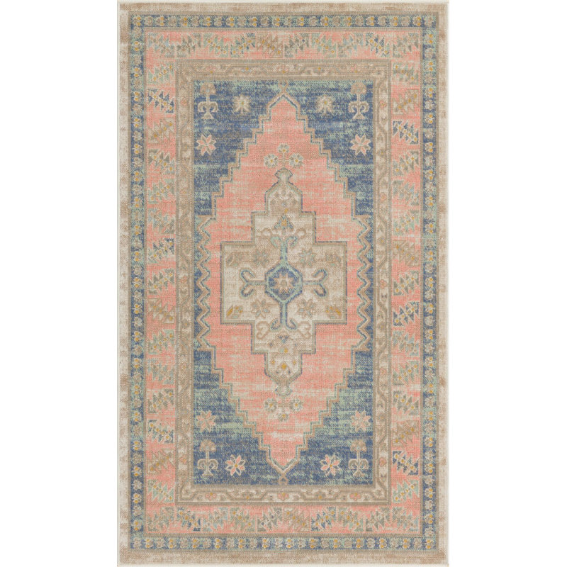 Matthei Oriental Indoor Rug, Rectangle 3' x 5'3"