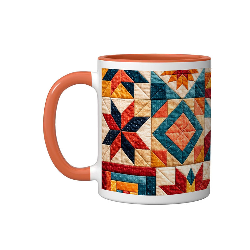 Ceramic Coffee Mug, Orange