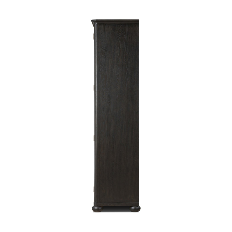 Sussex Wide Cabinet-Smoked Black, Smoked Black
