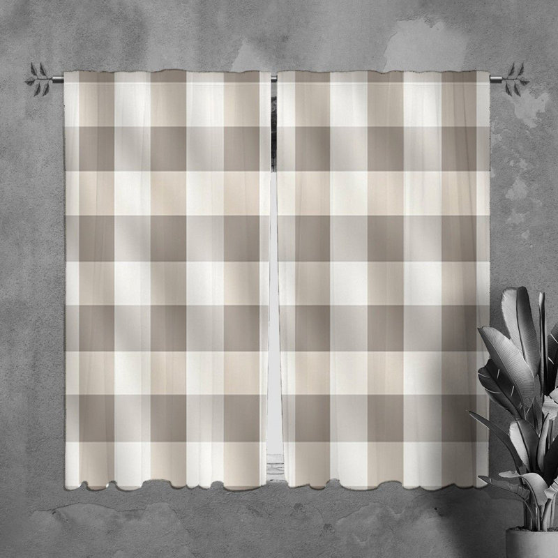 Paire de rideaux obscurcissant en polyester Susej, L 20 po x L 82 po