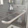 44-48" W x 70" H Semi-Frameless Double Sliding Shower Door with with 1/4"(6mm) Explosion-Proof Clear Tempered Glass