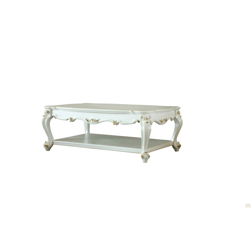 Table basse avec tablette inférieure