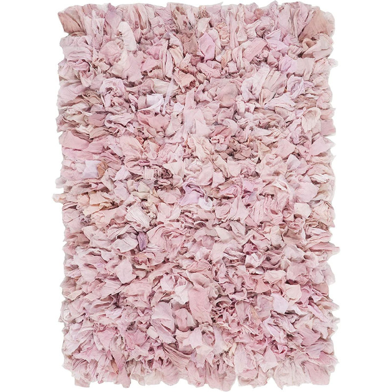 Tapis crème tissé à la main Adalberta, Rectangle 8 pi x 10 pi