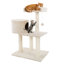 PETMAKER 3-Tier Cat Condo Scratching Tower - Beige