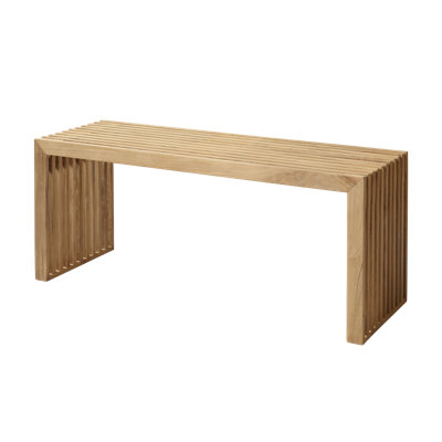 Riback Solid Wood Bench