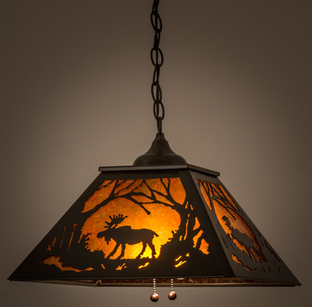 Luminaire suspendu 2 lumières Moose at Dawn
