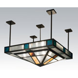 Polaris 4 - Light Semi Flush Mount