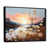 Black Floater Framed