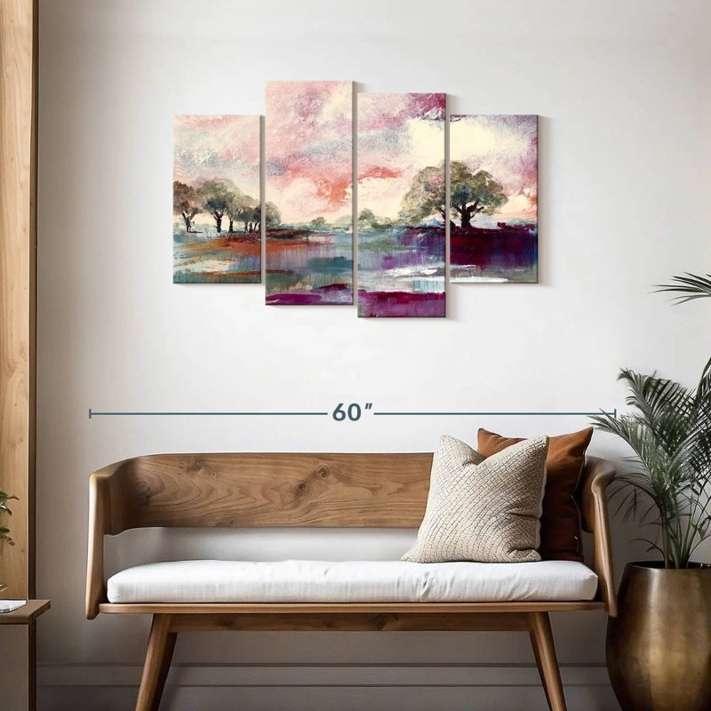 Avery Rusty Sunset, 27" H x 43" W