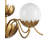Mirasole 6 - Light Wrought Iron Dimmable Classic / Traditional Chandelier