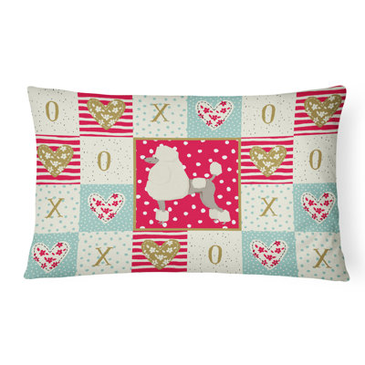  Coussin extérieur rembourré Poodle Love