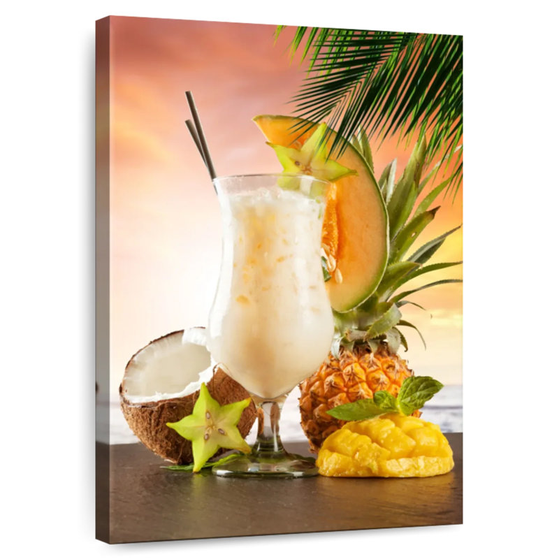 Yarlin cocktail près de la plage, H 45 po x l 30 po