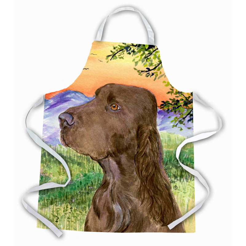 No Pattern Bib Apron