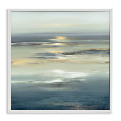 «Tranquil Nautical Sunrise Reflection» - impression