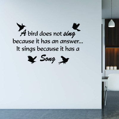 Text & Numbers Wall Decal