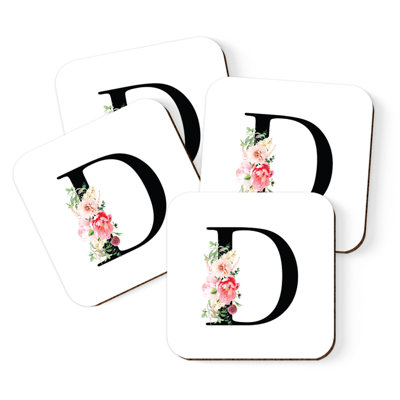Cork Square 4 Piece Coaster Set