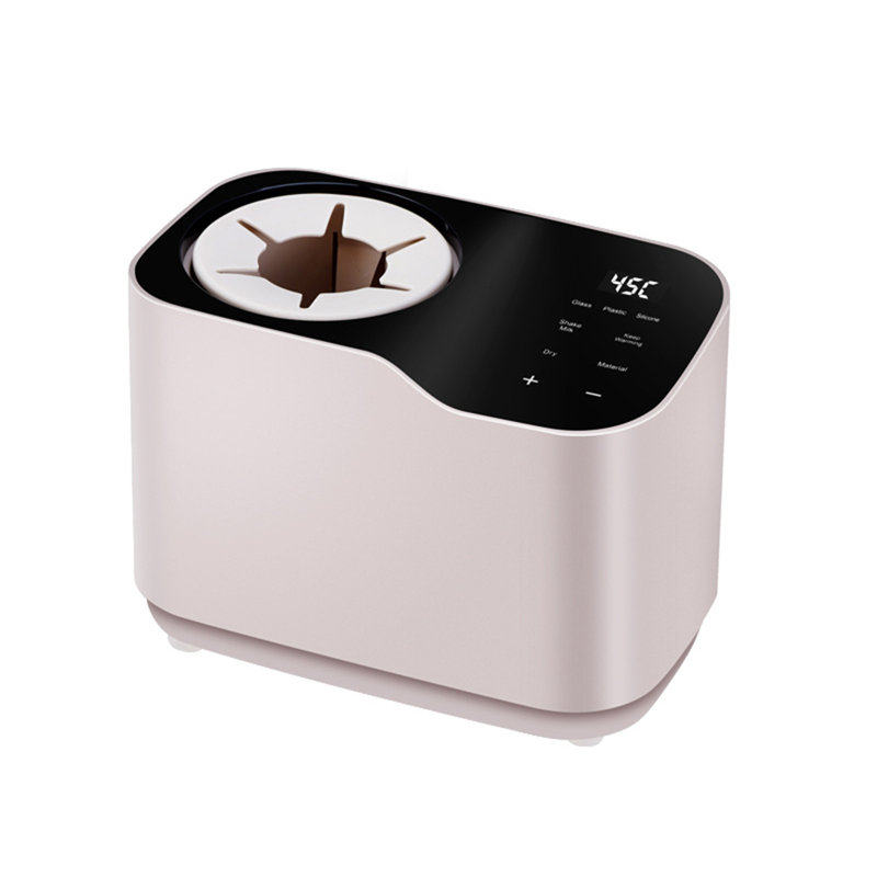 Milk Warmer with Thermostatic Feeding Waterless Heating Rotary Heating Easy to Use Universal Baby Bottle Warmer for Safe Heating