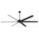 100" McClellandville Industrial Ceiling Fan with Aluminum Blades and Remote Control