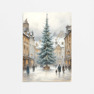 Reproduction d'art lueur de Noël