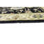 Tapis oriental noir à motif floral 3 x 5 peshawar
