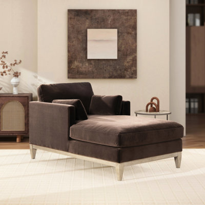 Chaise longue rembourrée Pera