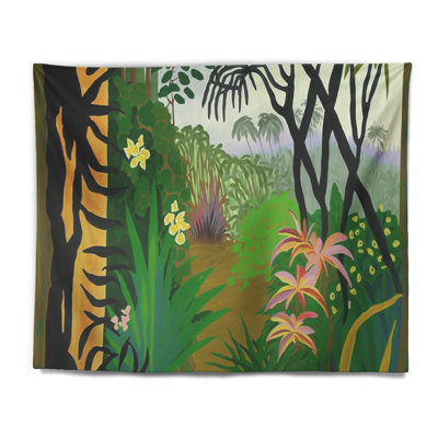 - Tapisserie murale florale et botanique
