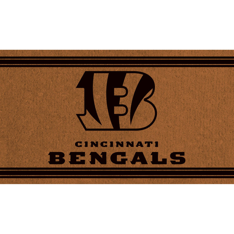 28 po x 16 po Paillasson NFL, Bengals de Cincinnati