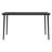 Garden Dining Set Black