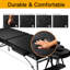 Lit de massage portatif de luxe