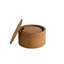 Ensemble de 2 tables basses 43,9 "rétro en rotin avec fonction de rangement, pour salle à manger, cuisine et salon, ensemble de 2