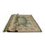 Tapis noir Pak-Persian Courtena