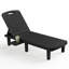 Corsin Outdoor Resin Chaise Lounge with Cup holder-1572065247