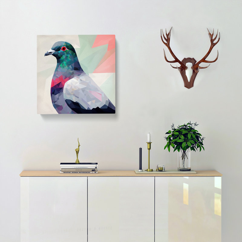 Modern Wall Art - Wrapped Canvas, 35cm H x 35cm W x 3cm D
